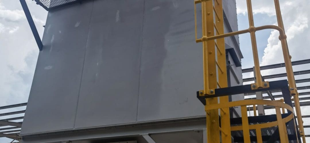 Dust collector for a lead furnace in Gauteng