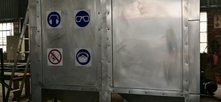 All-stainless dust collector built for export